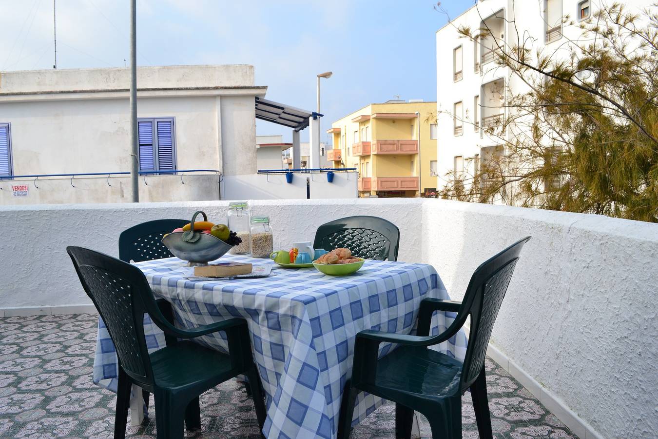Ganze Wohnung, Wunderschöne Strandwohnung in zentraler Lage mit großem Balkon in Melendugno, Lecce Provinz