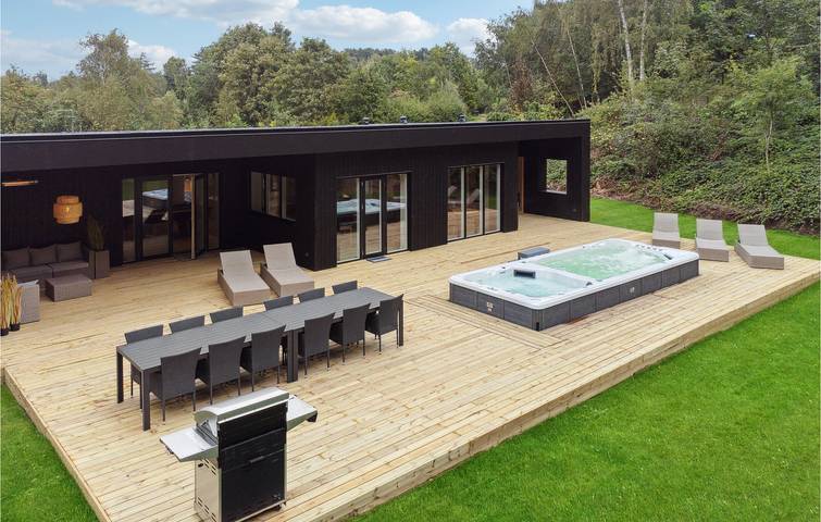 Ferienhaus für 12 Personen, mit Terrasse und Garten sowie Pool und Sauna in Djursland - 3