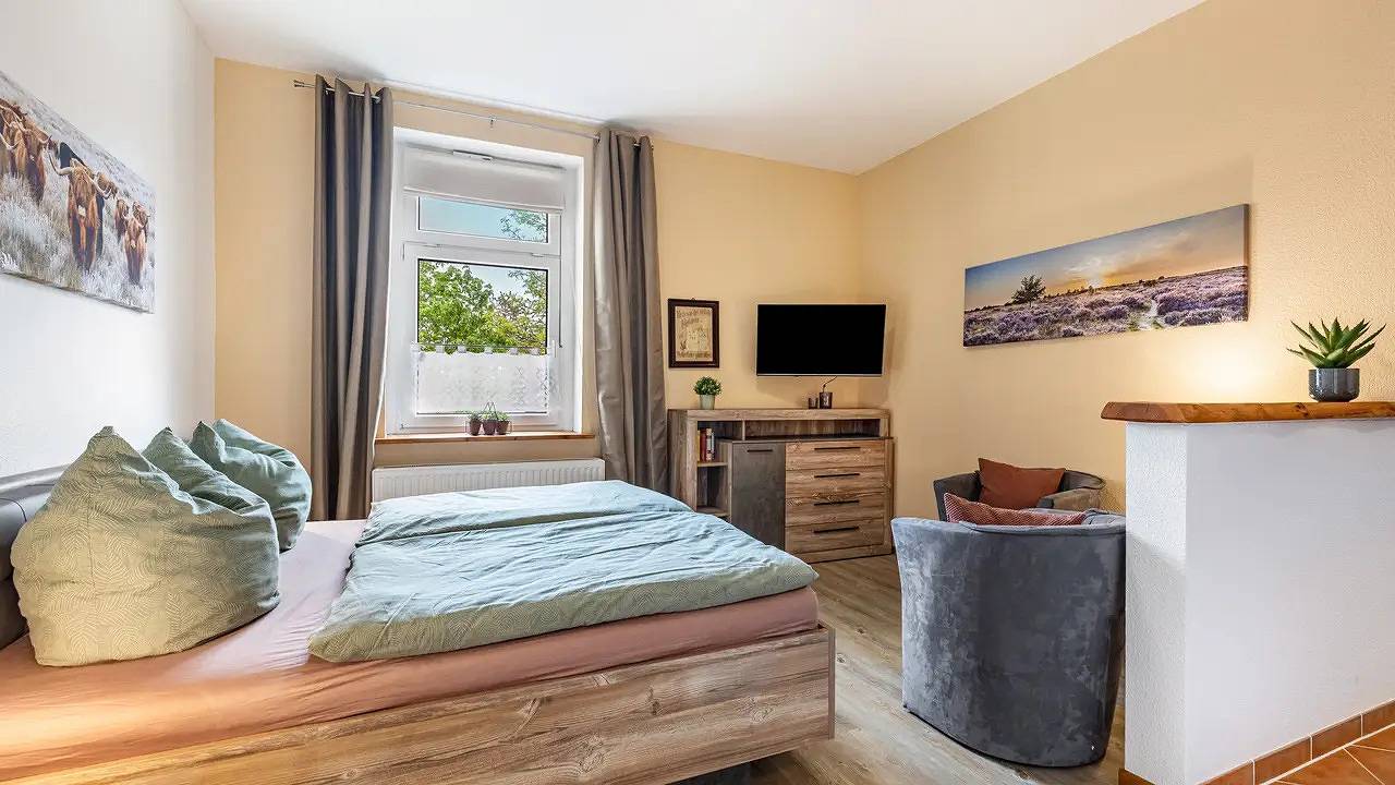 Ganze Ferienwohnung, Ferienwohnung für 2 Personen (30 m²) in Schönberg (Brandenburg) in Schönberg (Mark), Lindow