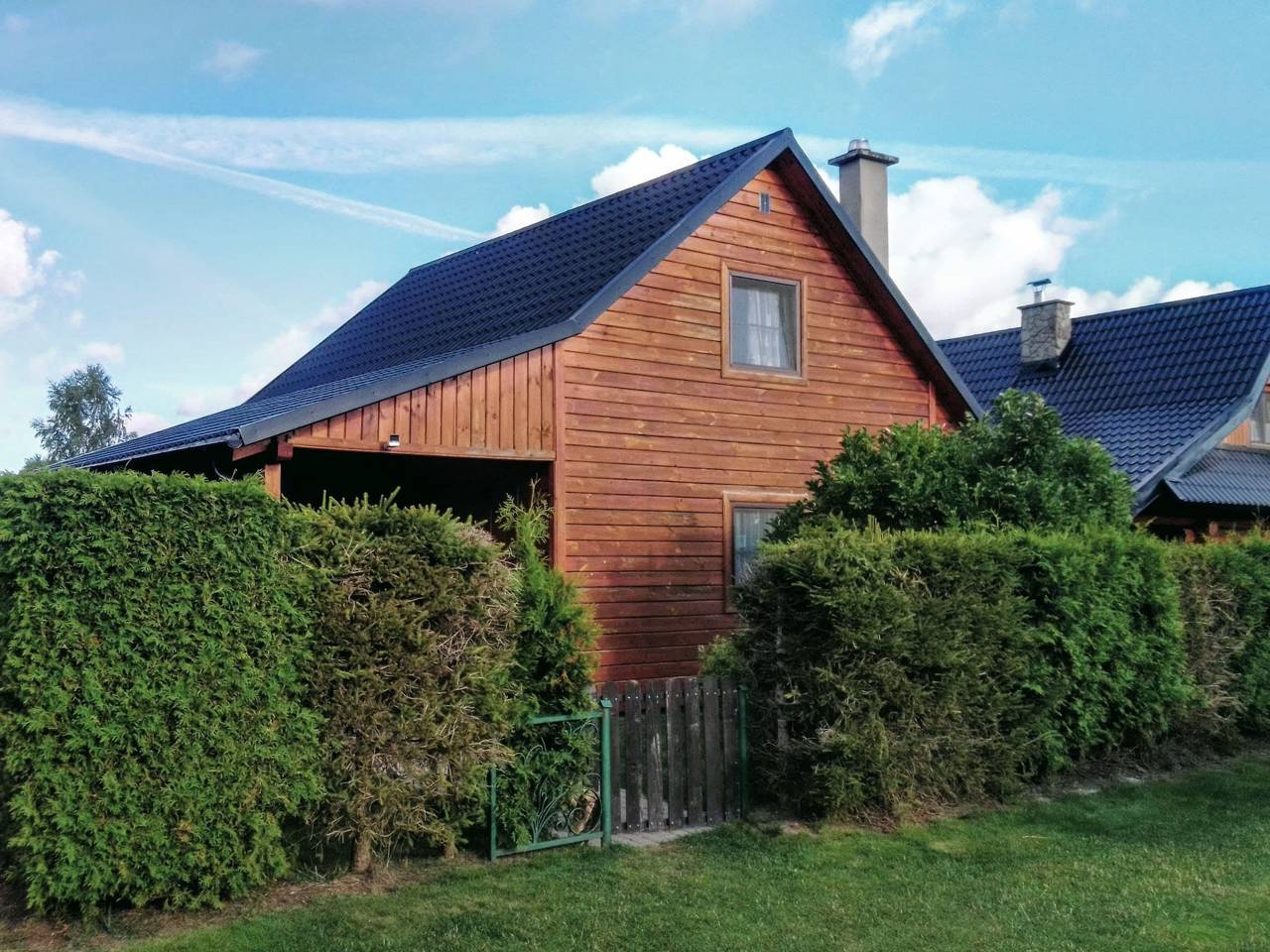 Holzhaus Juhas in Kopalino, powiat wejherowski