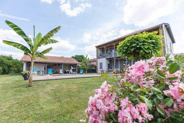 Chambre d’hôte pour 2 personnes, avec Terrasse et Jardin ainsi que Piscine et Vue dans les Landes - 4