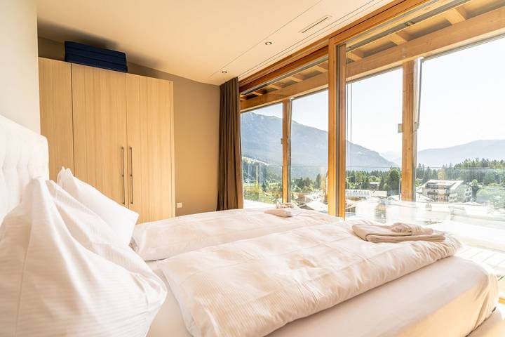 Ferienwohnung für 4 Personen, mit Balkon in Flims Laax Falera