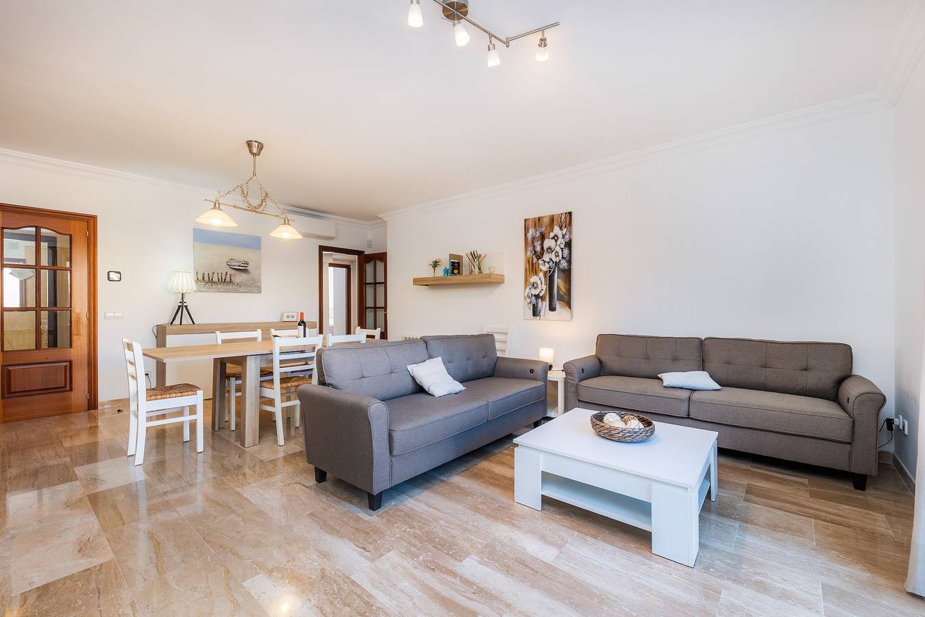 Ganze Wohnung, Wohnung "Sa Estany", drei Minuten vom Strand entfernt, mit Meerblick und Klimaanlage in Cala Ratjada, Capdepera