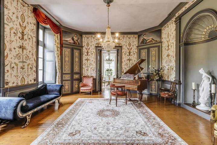 Château pour 17 personnes, avec jardin et sauna ainsi que jacuzzi et terrasse dans les Pays de la Loire - 4