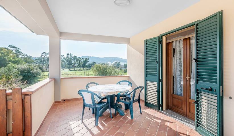 Ferienwohnung für 4 Personen, mit Garten, mit Haustier in Marina di Campo