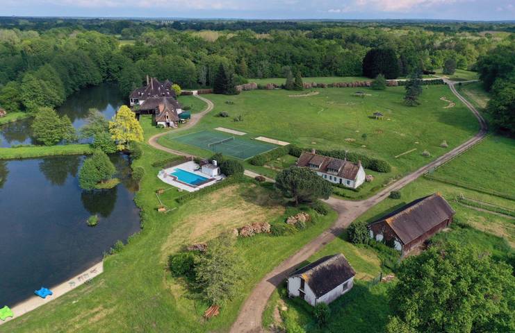 Chambre d’hôte pour 2 personnes, avec jardin ainsi que jacuzzi et piscine à Argent-sur-Sauldre