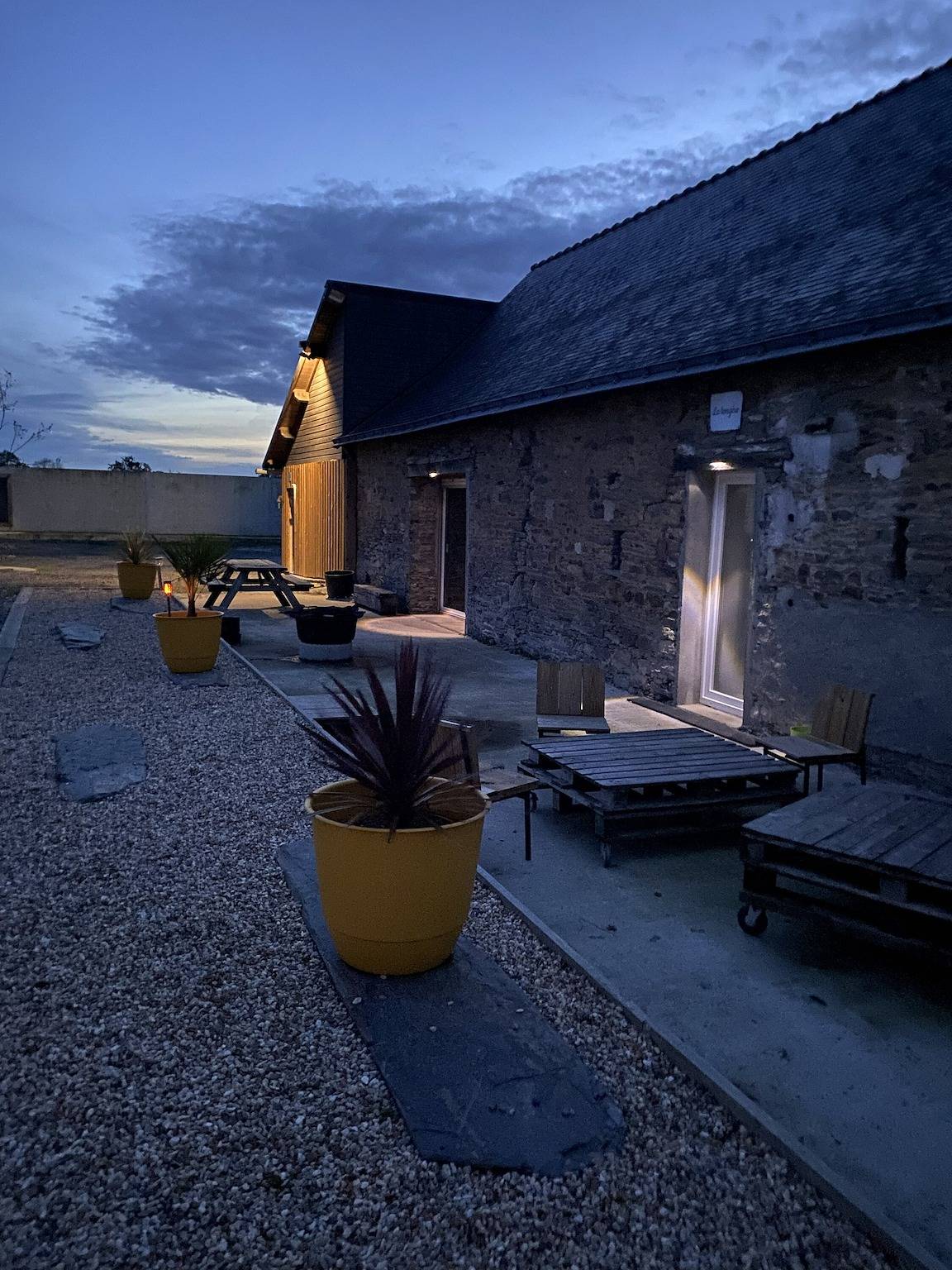 Le Nid Longère – Studio and Living Area in Abbaretz, Châteaubriant