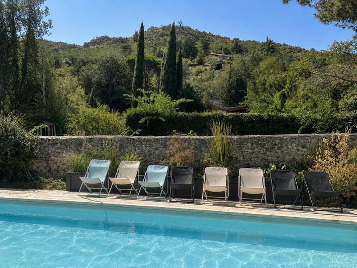 Bed and Breakfast für 4 Personen, mit Ausblick und Garten sowie Pool, mit Haustier - 1