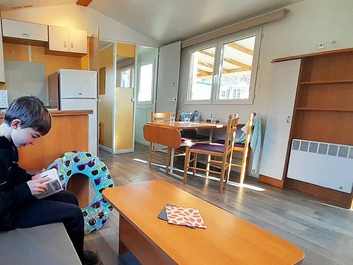 Camping Tikayan Rives du Lac de Sainte Croix - Mobilheim 6 personen - Colorado Eco. in Bauduen, Brignoles Region