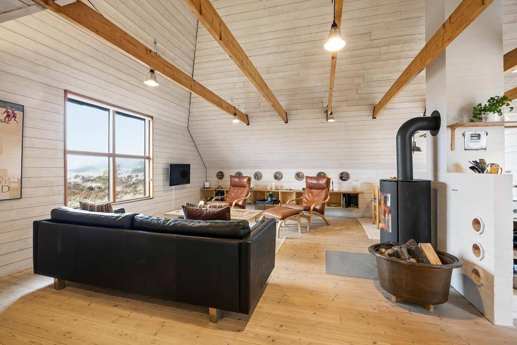 Dejligt feriehus med udsigt 200 meter fra havet in Blåvand, Varde Kommune