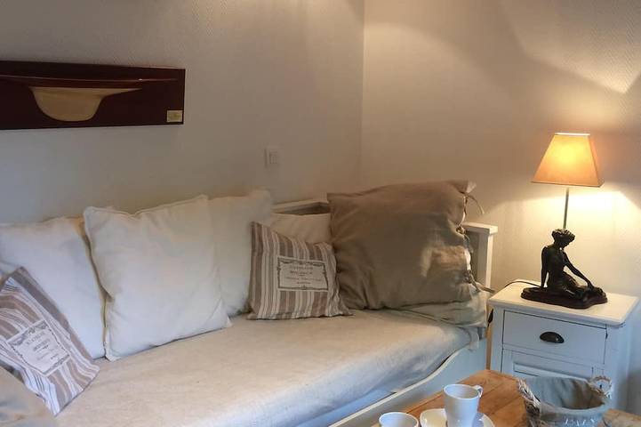 Gîte pour 3 personnes, avec jardin et terrasse