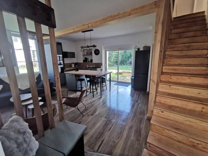 Location de vacances pour 4 personnes, avec jardin et terrasse à Mauzé-sur-le-Mignon