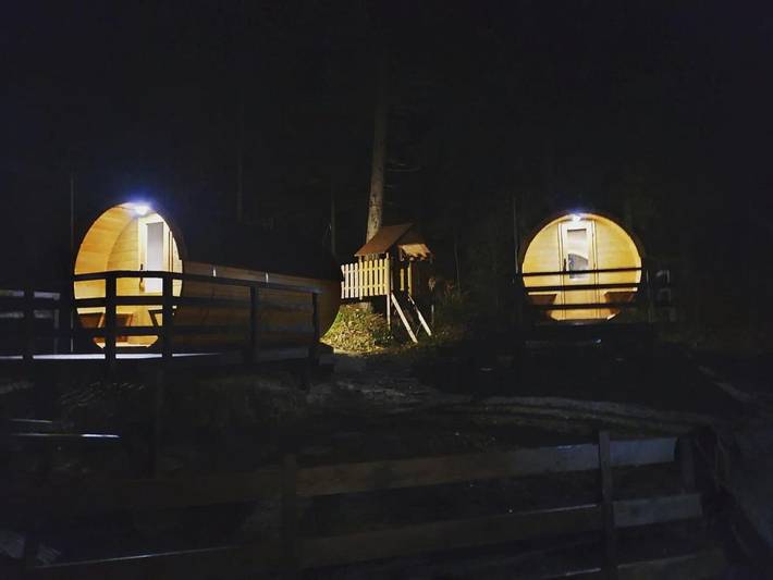 Camping pour 2 personnes, avec sauna ainsi que jardin et vue en Pologne - 3