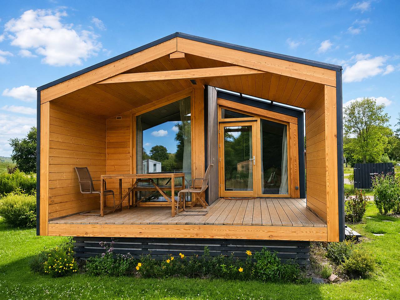 (401) Ruhiges Tiny House mit Wiese in Bleckede, Mecklenburgisches Elbetal