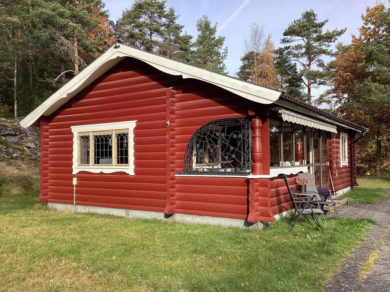 Lugnt skogshus i Dalsland in Åmål (Kommun), Vänern