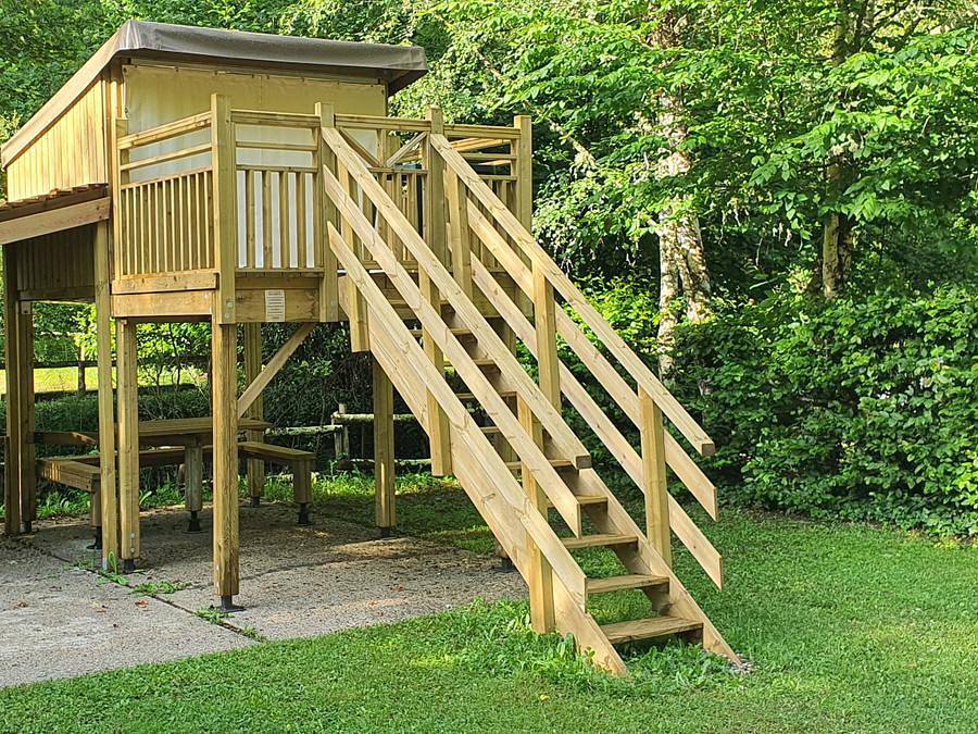 Camping Moulin de David - Unterkunft 3 personen - Camp'Etoile in Gaugeac, Périgord Pourpre