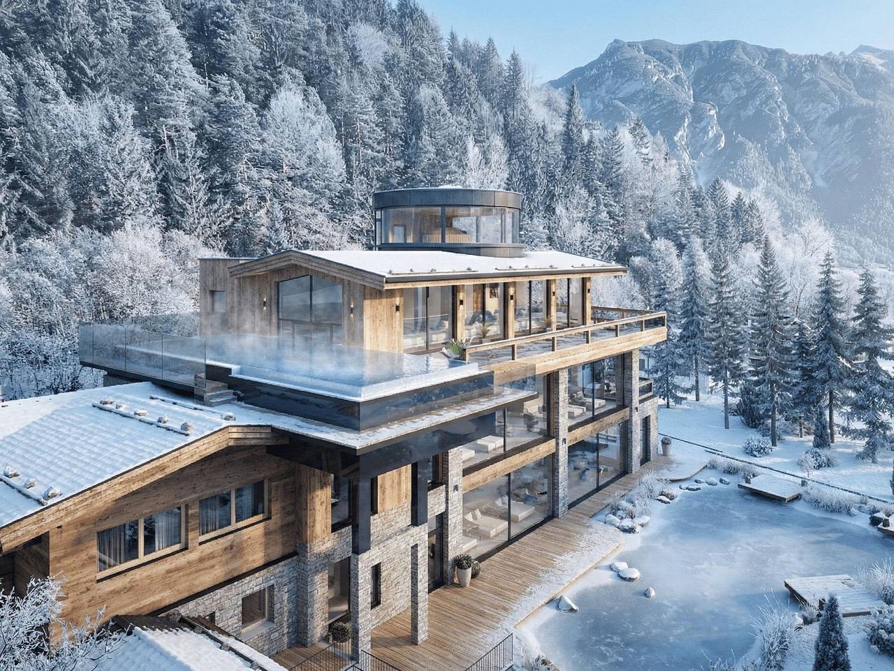 Chalets Grossmitt - Familien-Chalet in Pertisau, Eben am Achensee