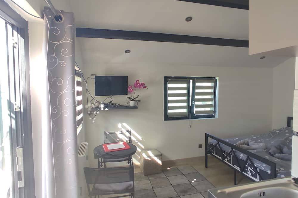 Loue gite tout équipée 20 mètres carrés avec terrasse et accès piscine partagée in Sainte-Croix-en-Plaine, Région de Colmar