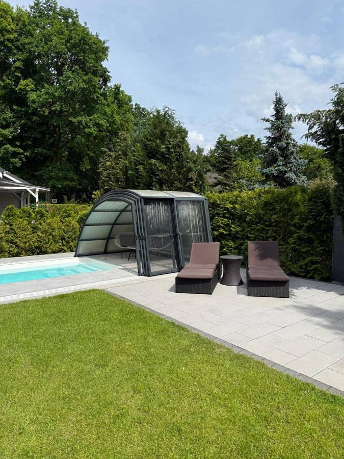 Ferienwohnung für 4 Personen, mit Terrasse und Garten sowie Pool und Ausblick in Schönwalde-Glien - 4