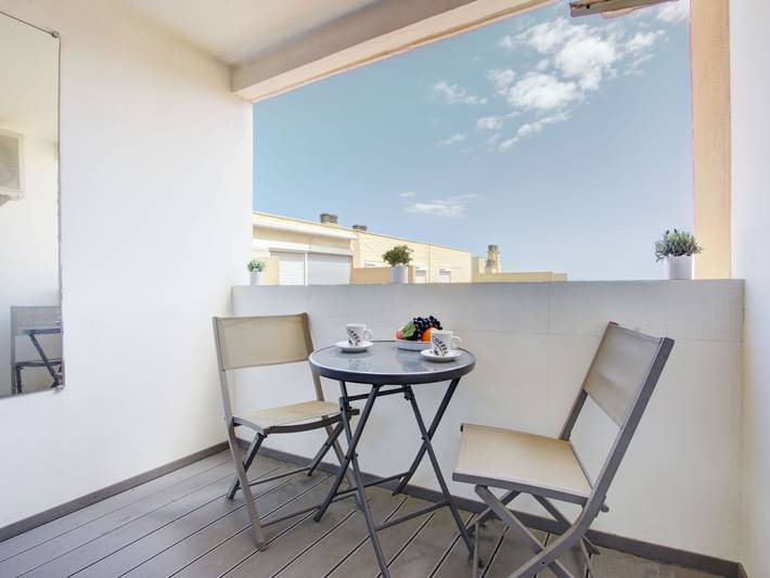 Apartamento de vacaciones para 4 personas, con terraza - 1