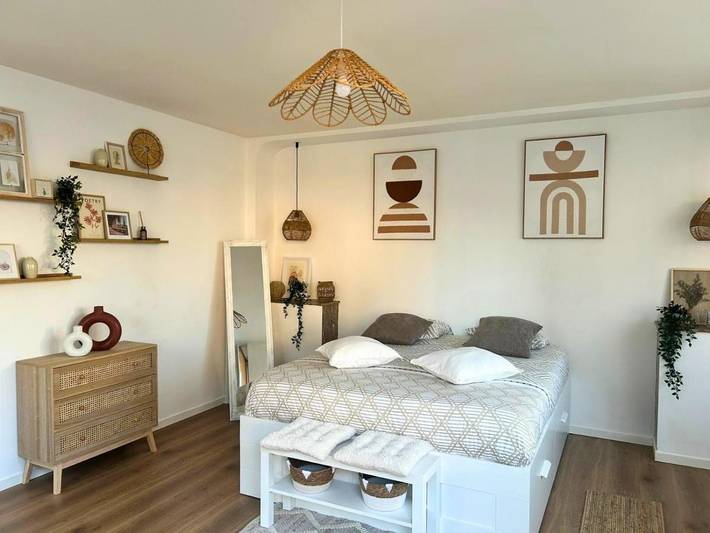 Appartement de vacances pour 4 personnes, avec balcon