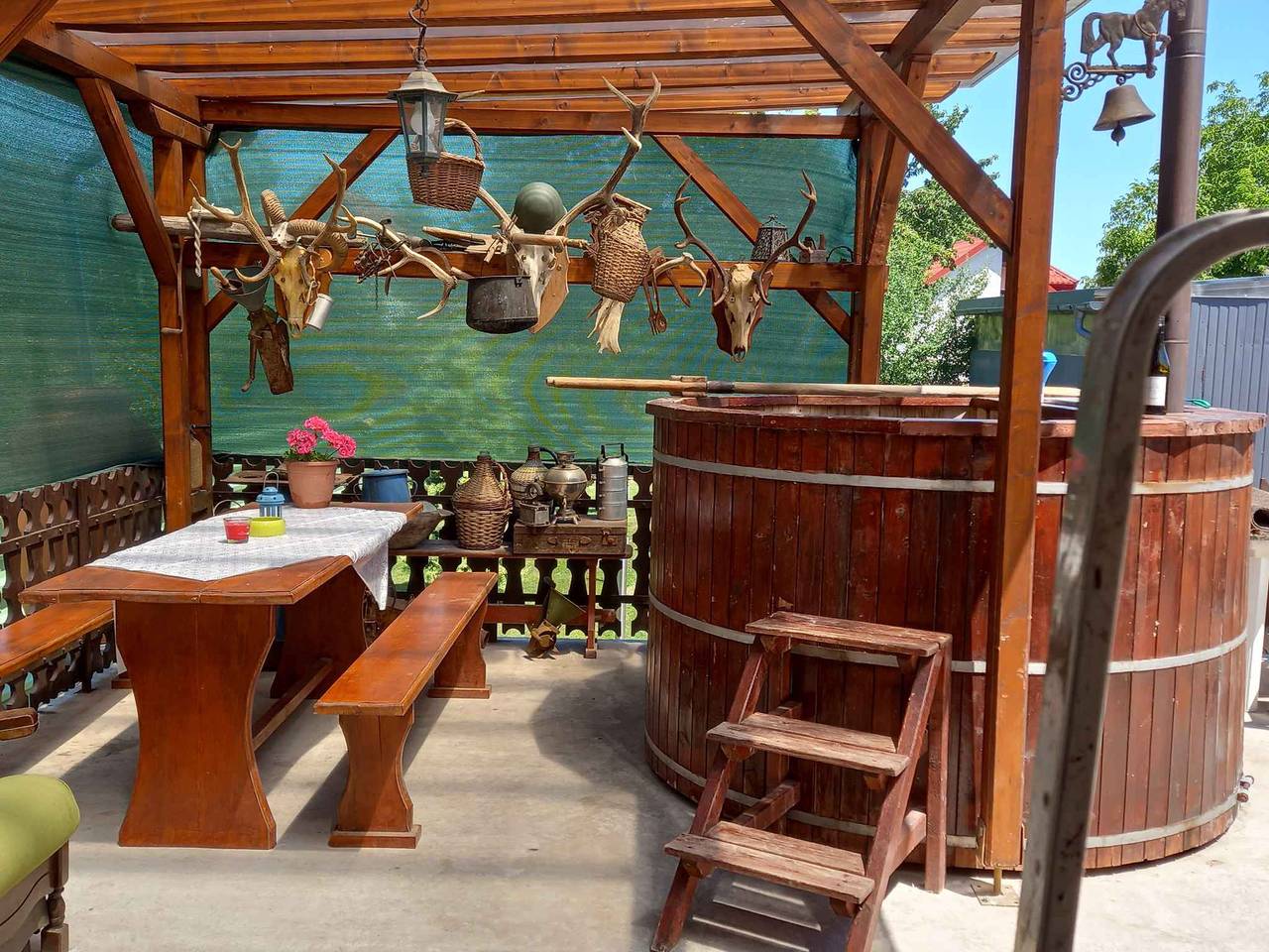 Ferienhaus mit Sauna und Badefass in Siofok, Siófok und Umgebung