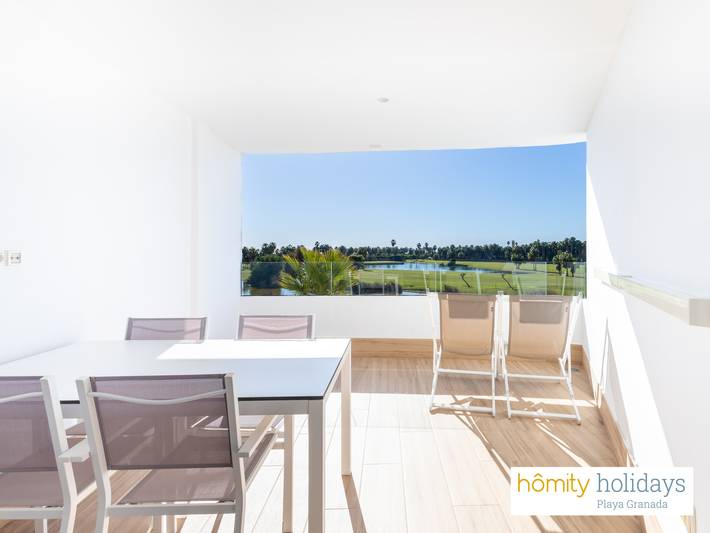 Apartamento para 6 personas, con vistas y terraza en Motril