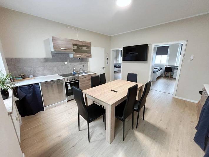 Ferienwohnung für 5 Personen, mit Terrasse