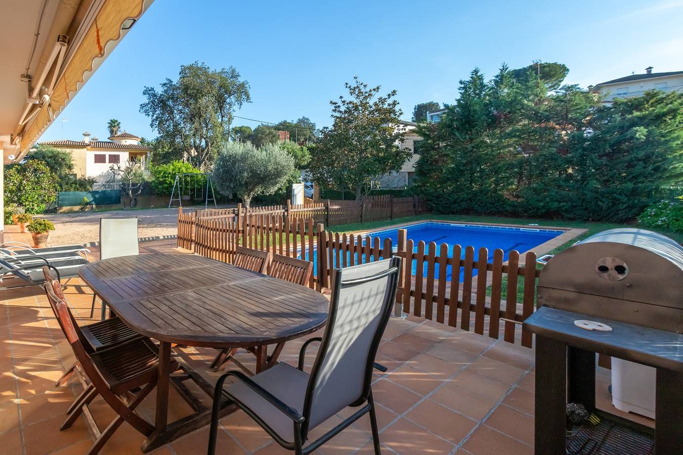 Casa de vacaciones 'Casa Con Piscina' con piscina privada, terraza privada y Wi-Fi in Mas Pere, Calonge