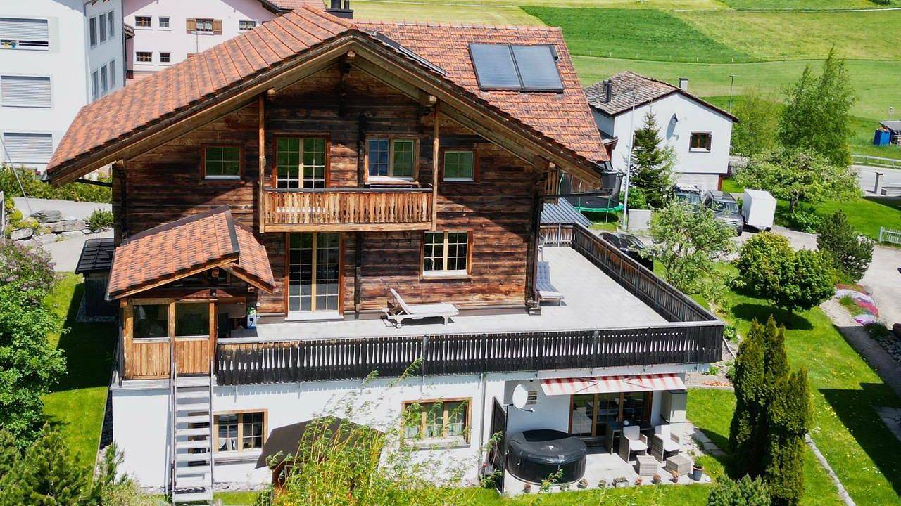 Ganze Ferienwohnung, Ferienwohnung für 10 Personen (141 m²) in Lantsch/Lenz in Lantsch/Lenz, Plessur Alpen