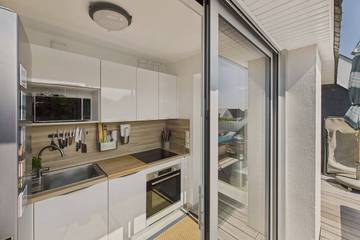 Gîte pour 4 personnes, avec balcon dans Plage Saint-Colomban