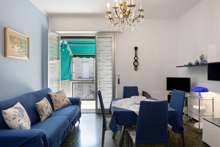 Appartamento per 4 persone, con balcone a Rapallo