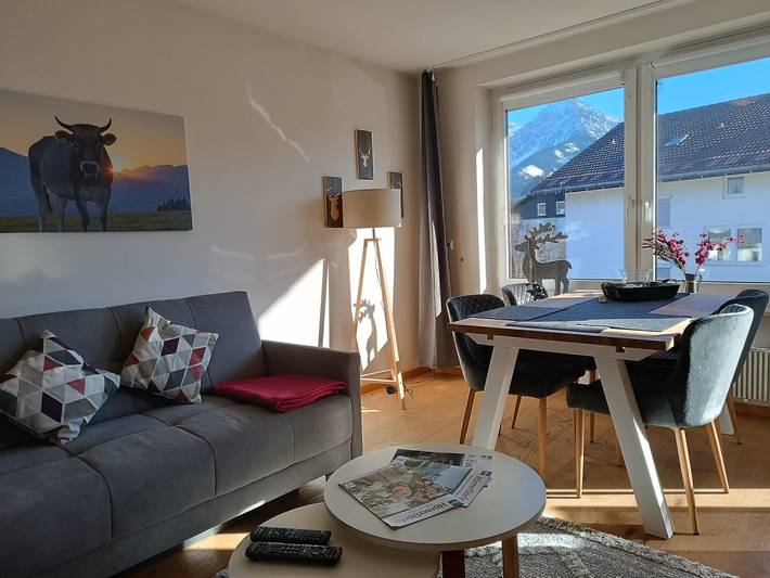 Ferienwohnung für 4 Personen, mit Balkon in Fischen im Allgäu