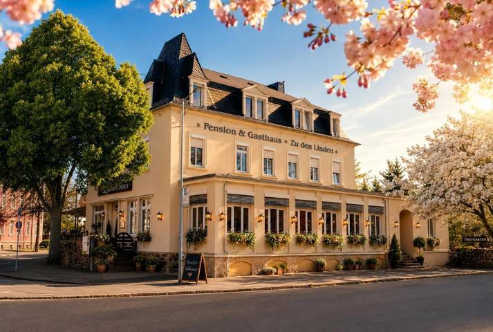 BnB für 3 Personen, mit Terrasse und Garten sowie Ausblick in Radebeul