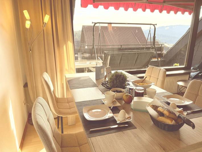Ferienwohnung für 4 Personen, mit Balkon und Garten sowie Seeblick in Schluchsee - 2