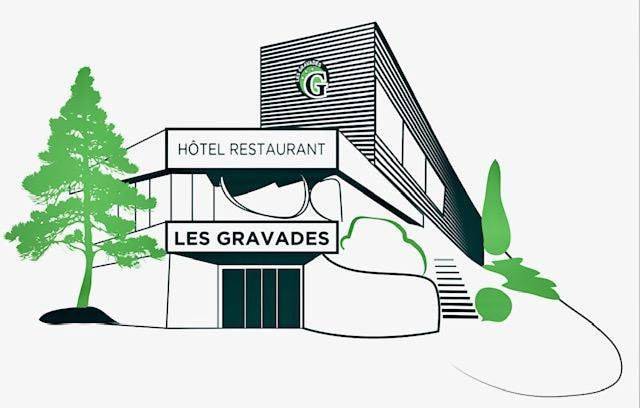 Logis Hotel Les Gravades Ussel in Ussel, Région d'Ussel