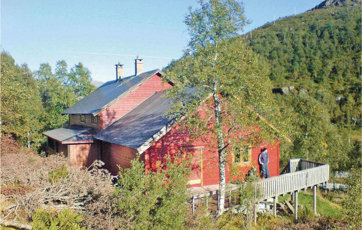 Ferienhaus für 21 Personen mit Terrasse in Samnanger