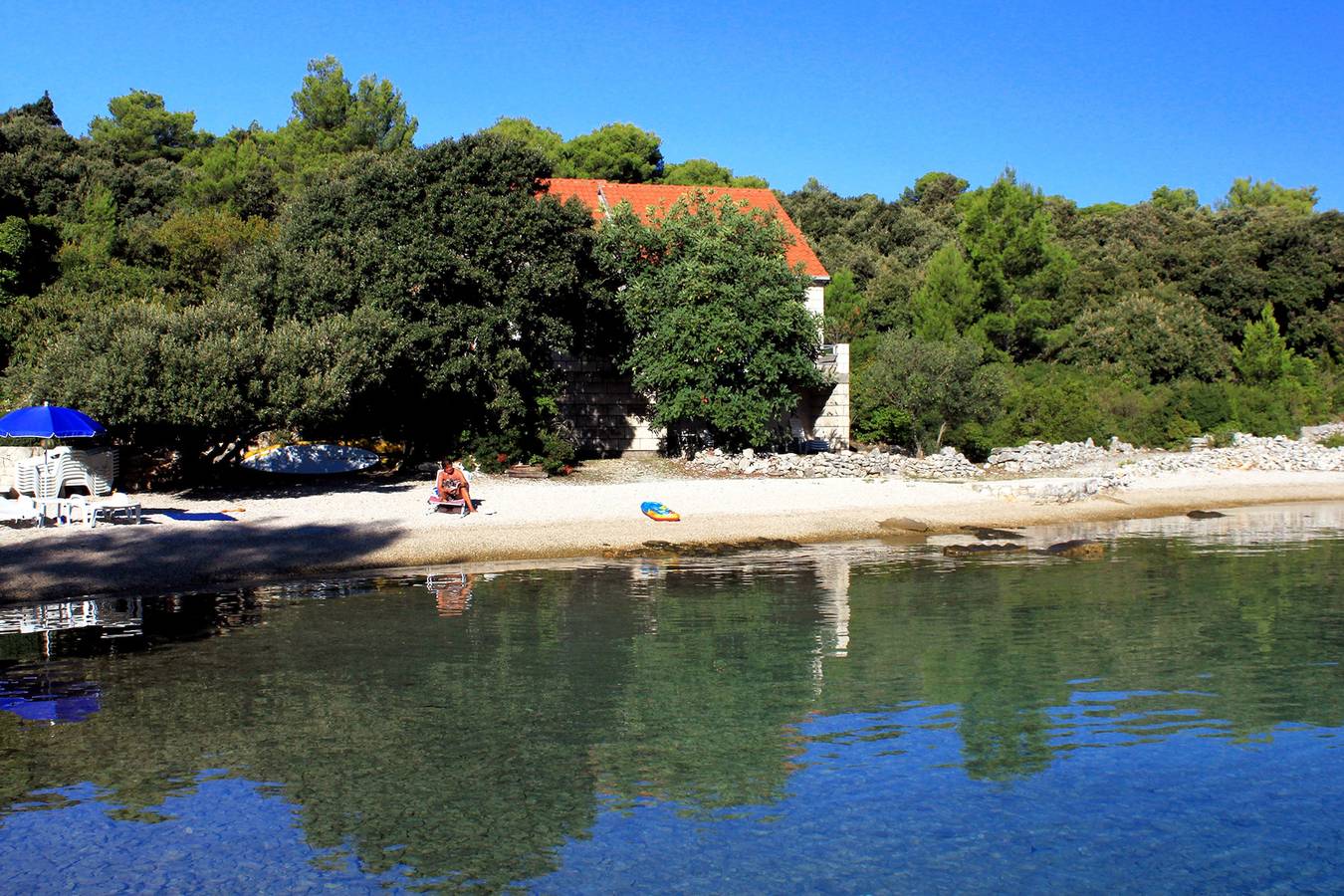 3-Zimmer-Haus am Strand Bucht Vrbovica, Korcula K-9223 in Zrnovska Banja, Korcula