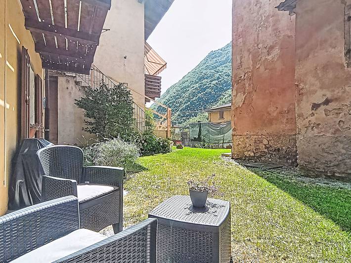 Appartamento per 4 persone, con Terrazza e Giardino a Ledro