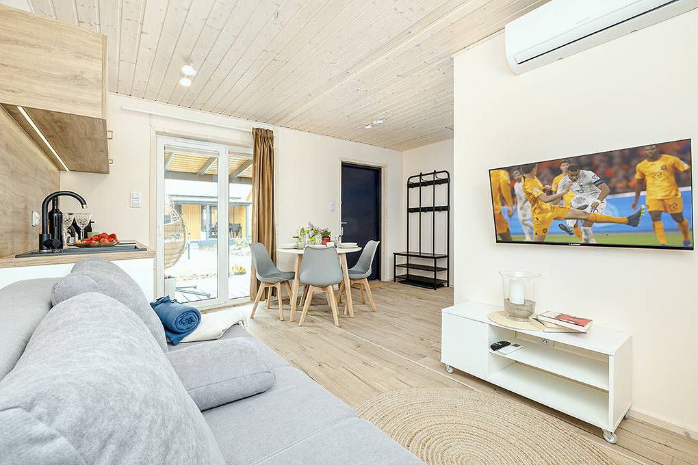 Vacation house for 5 people with terrace in Powiat gryficki