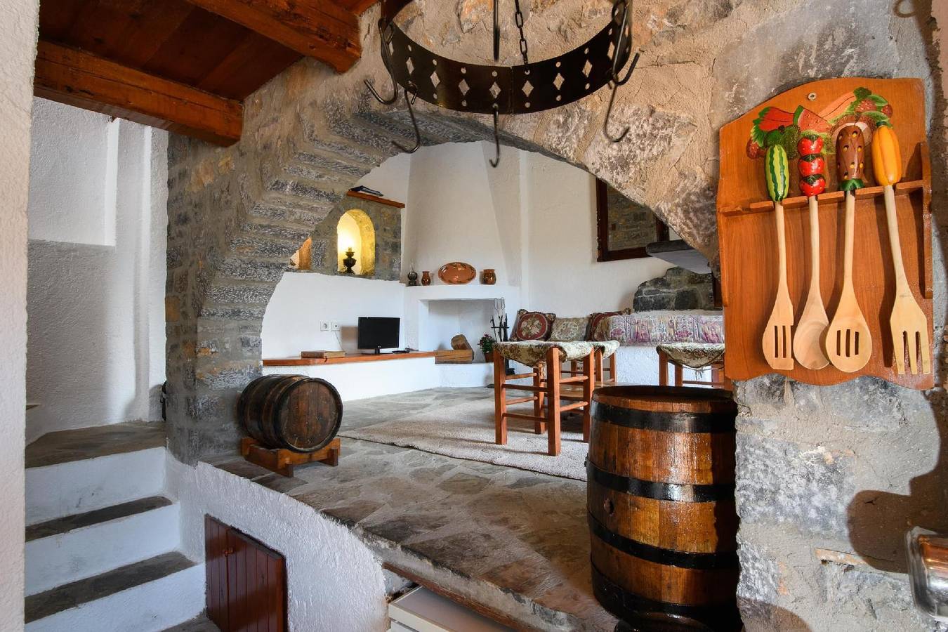 Authentisches kretisches Steinhaus Clio mit Aussicht in Elounda, Kreta Norden