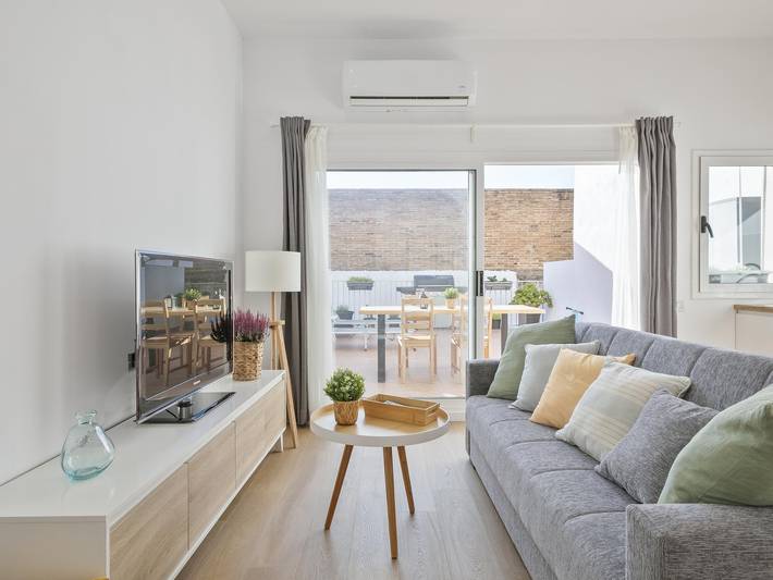 Ferienwohnung für 4 Personen, mit Terrasse in Badalona - 2