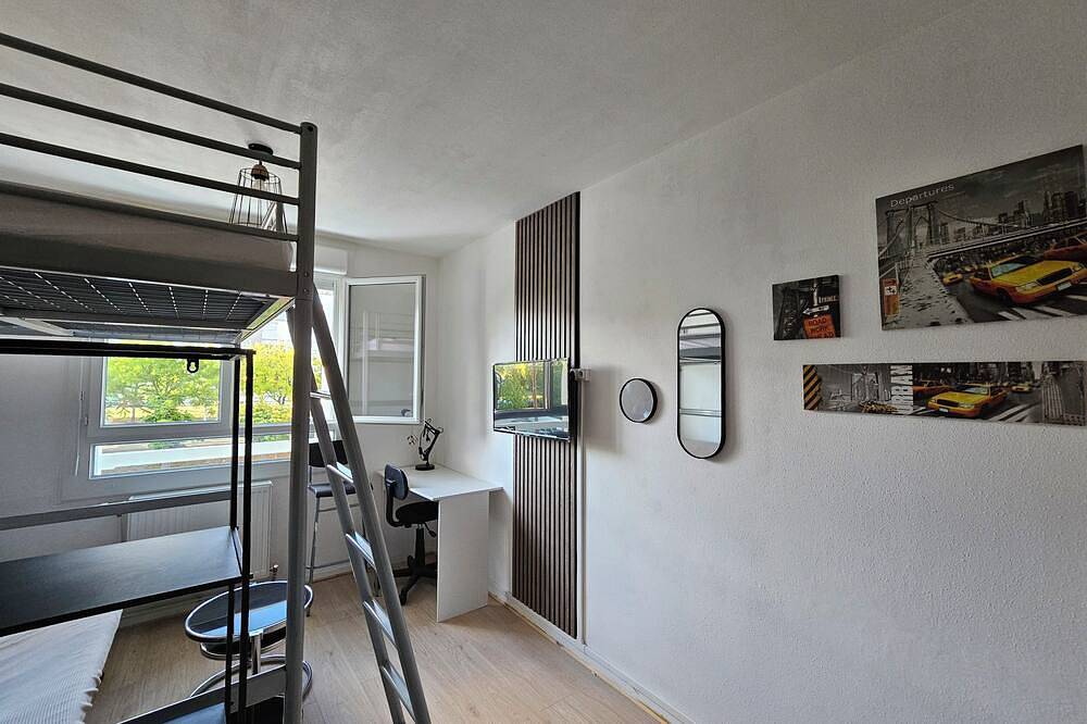 Ganze Wohnung, Nice whole family/group apartment with free parking in Mérignac, Bordeaux und Umgebung