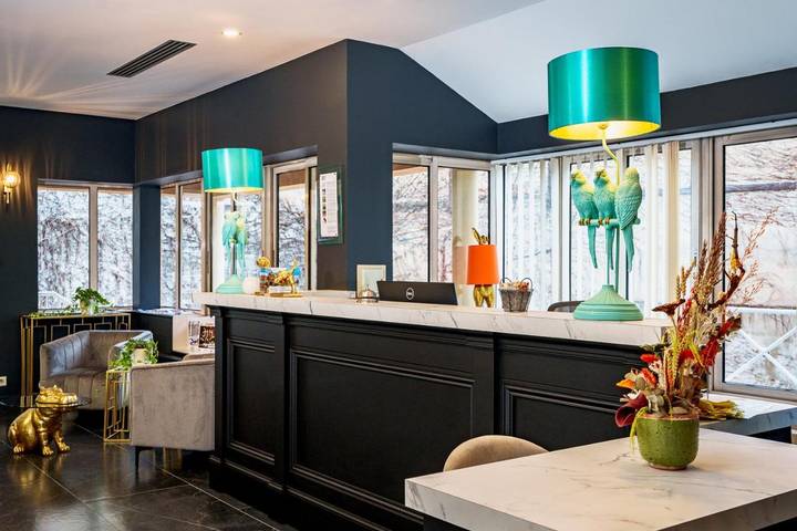 Hôtel pour 2 personnes, avec terrasse, animaux acceptés