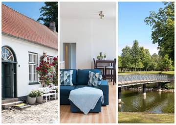 Ferienwohnung für 4 Personen, mit Seeblick und Garten in Märchenweihnacht auf Schloss Glücksburg