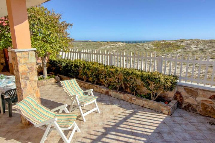 Appartamento per 4 persone, con giardino a La Caletta