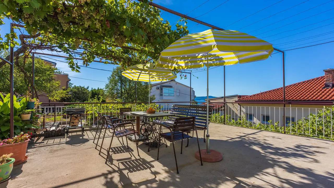 Ganze Ferienwohnung, Ferienwohnung für 6 Personen (70 m²) in Crikvenica in Crni molo, Crikvenica