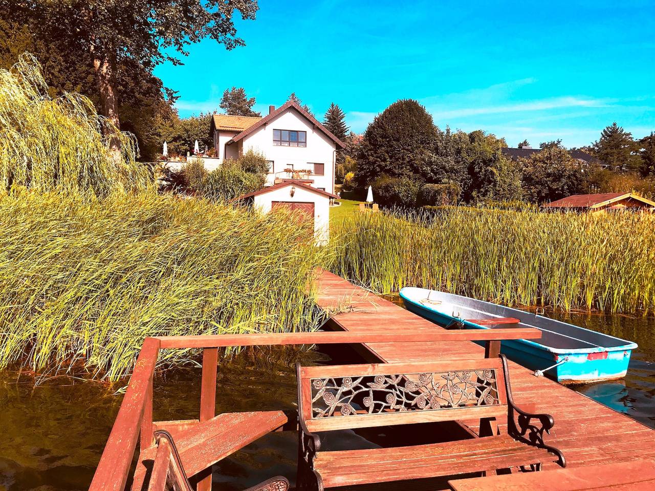 Ganze Wohnung, Ferienappartement – Haus Am See: Seeblick, private Terrasse & Wlan in Woltersdorf, Märkische Schweiz-Oderland