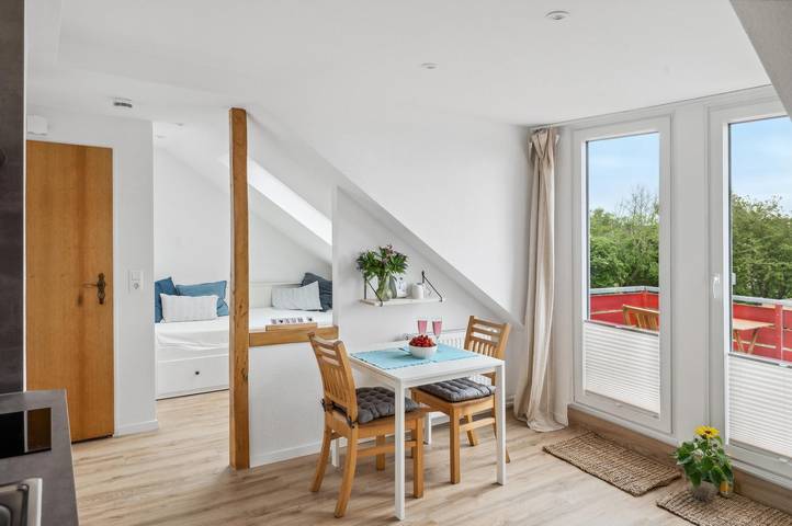 Ferienwohnung für 2 Personen, mit Balkon - 1