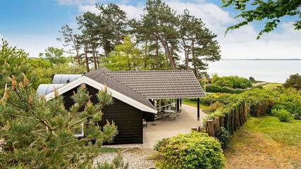 Ferienhaus für 6 Personen, mit Ausblick und Terrasse in Egsmark Strand